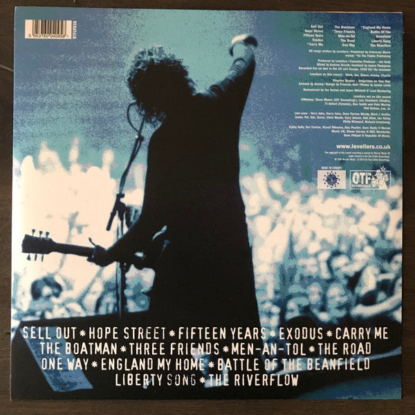 Levellers. Best Live - Headlights, Whitelines, Black Tar Rivers ( Double Limited Edition, Blue Vinyl )