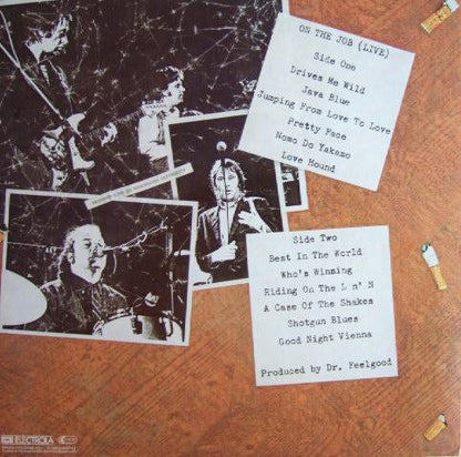 Dr. Feelgood. On The Job ( Live At Manchester University ) ( Ex German Library ) VG+VG