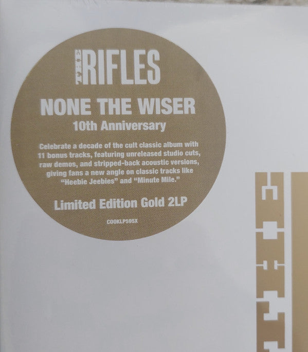 The Rifles. None The Wiser ( 10th Anniversary Deluxe Gold Vinyl )
