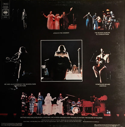 Paul Simon. With Urubamba And The Jessy Dixon Singers ‎– Paul Simon In Concert Live Rhymin' VG+VG