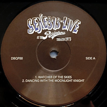 Genesis. Live at the Rainbow Theatre in London, 20/10/73 ( Double Album )