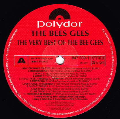 Bee Gees. The Very Best Of The Bee Gees VG+VG