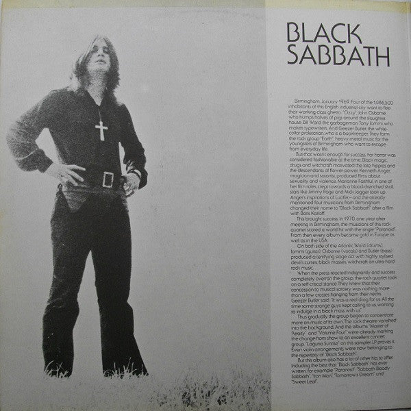 Black Sabbath. Star Gold ( German Import Double ) VG+VG