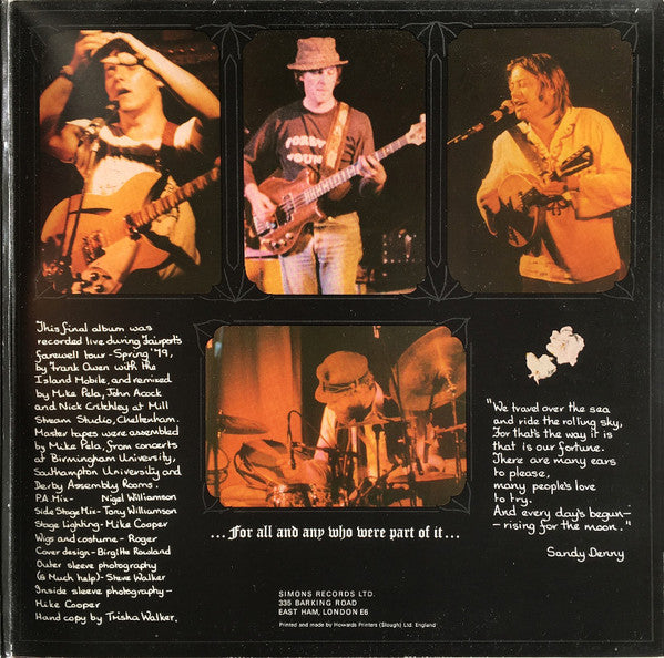 Fairport Convention. Farewell, Farewell ( Gatefold ) VG+VG - Ad-Astra Records
