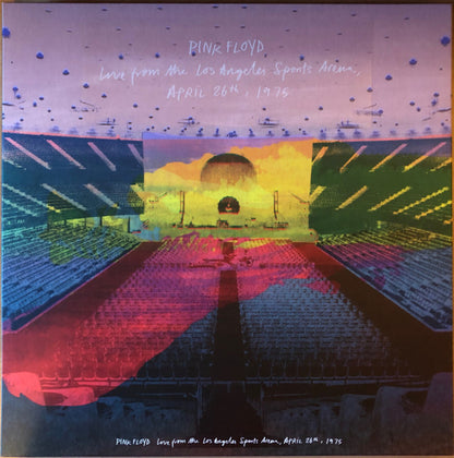 Pink Floyd.  Live From The Los Angeles Sports Arena, April 26th , 1975  4 × Vinyl, LP, Album, Reissue, Remastered, Stereo, Clear Box Set, Record Store Day, Limited Edition