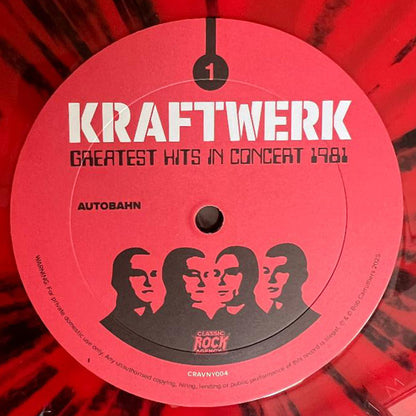 Kraftwerk.  Greatest Hits In Concert 1981 Ltd Edition 500 hand numbered copies