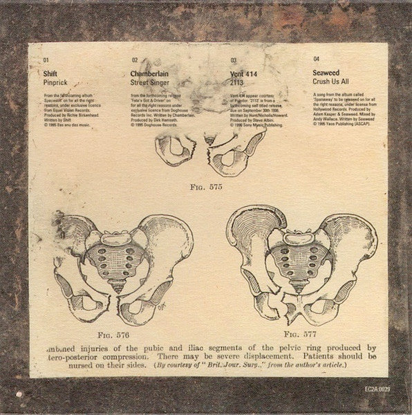 Various.  Shift. Chamberlain. Vent 414. Seaweed. CD VG+VG