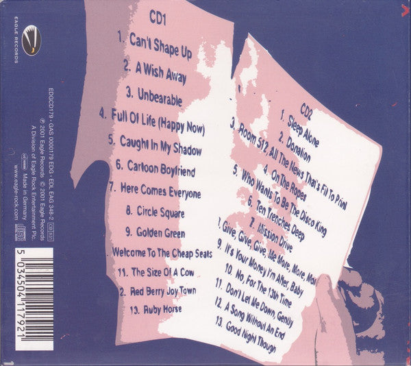The Wonder Stuff. Cursed With Insincerity ( 2 x CD, Album ) New & Sealed