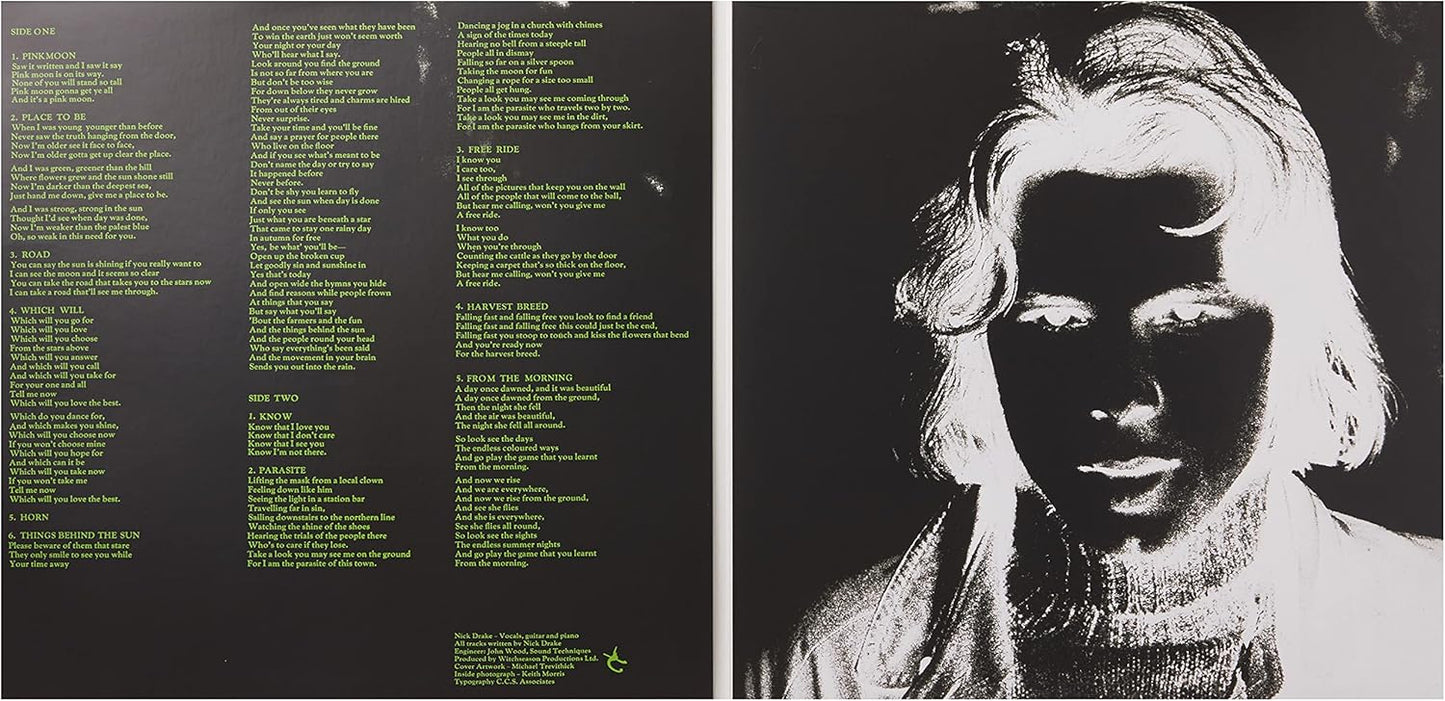 Nick Drake. Pink Moon ( Re Issue / Re Mastered ) - Ad-Astra Records