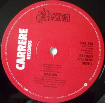 Saxon. Saxon VG+VG