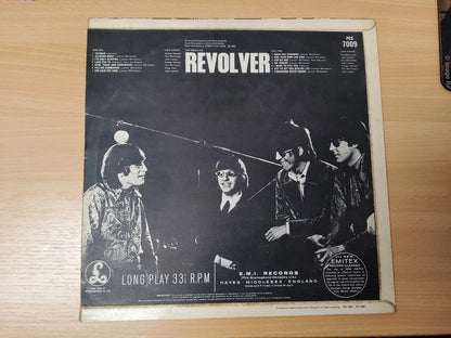 The Beatles. Revolver ( UK 1st Press - RARE EJD WIDE GAP LABEL MOTHER 4 STAMPER PM ) VG+VG