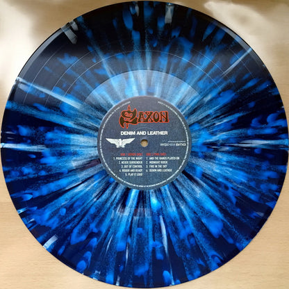 Saxon. Denim And Leather ( Coloured Vinyl Ltd Edition )