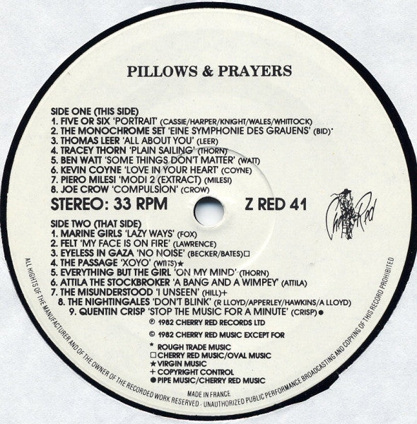 Various. Pillows & Prayers VG+VG