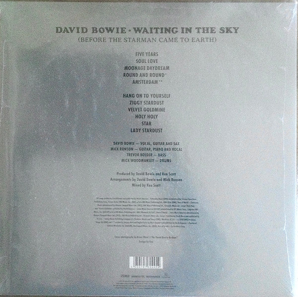 David Bowie. Waiting In The Sky (Before The Starman Came To Earth) Record Store Day, Limited Edition, Stereo, Half Speed Master