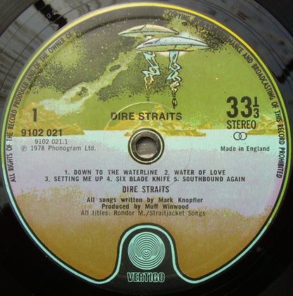 Dire Straits. Dire Straits VG+VG - Ad-Astra Records