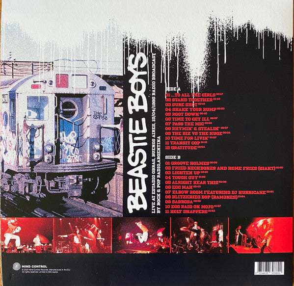 Beastie Boys. Live At Estadio Obras, Buenos Aires, April 15th 1995 - Radio Broadcast