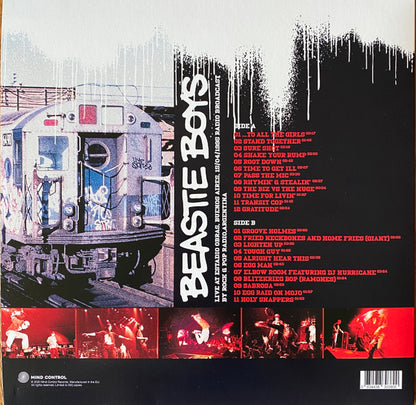 Beastie Boys. Live At Estadio Obras, Buenos Aires, April 15th 1995 - Radio Broadcast