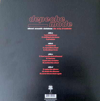 Depeche Mode. Almost Acoustic Christmas ( Recorded at Gibson Amphitheatre, Universal City, 11th December 2005 Double Clear Vinyl )