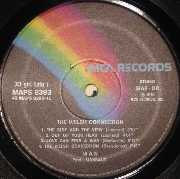 Man. Welsh Connection ( Italian Issue ) VG+VG