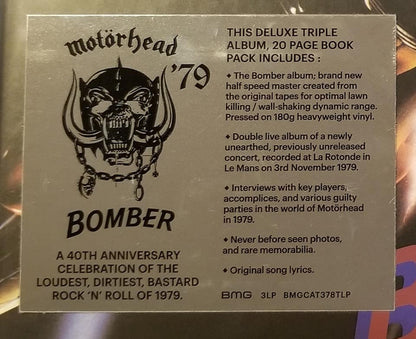 Motorhead. Bomber ( 3 x LP Deluxe Edition, 40th Anniversary Edition ) - Ad-Astra Records