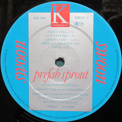 Prefab Sprout. Swoon ( Gatefold ) VG+VG+