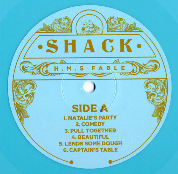 Shack. H.M.S. Fable ( 25th Anniversary Light Blue Sea Coloured Vinyl )