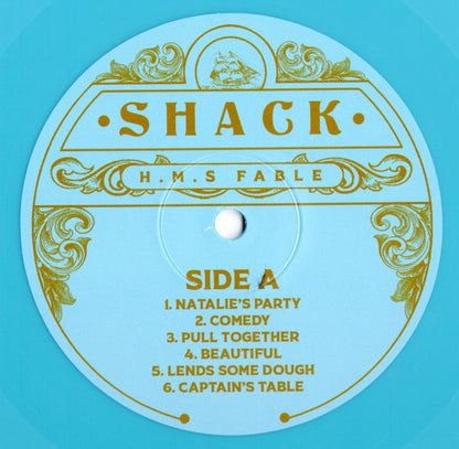 Shack. H.M.S. Fable ( 25th Anniversary Light Blue Sea Coloured Vinyl )