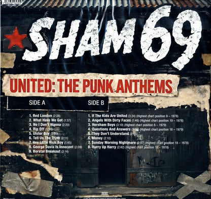 Sham 69. United: The Punk Anthems Recorded Live 1978 & 1979