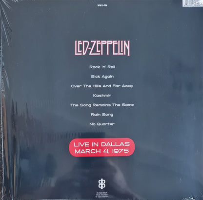 Led Zeppelin. Live In Dallas March 4, 1975