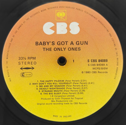 The Only Ones. Baby's Got A Gun VG+VG