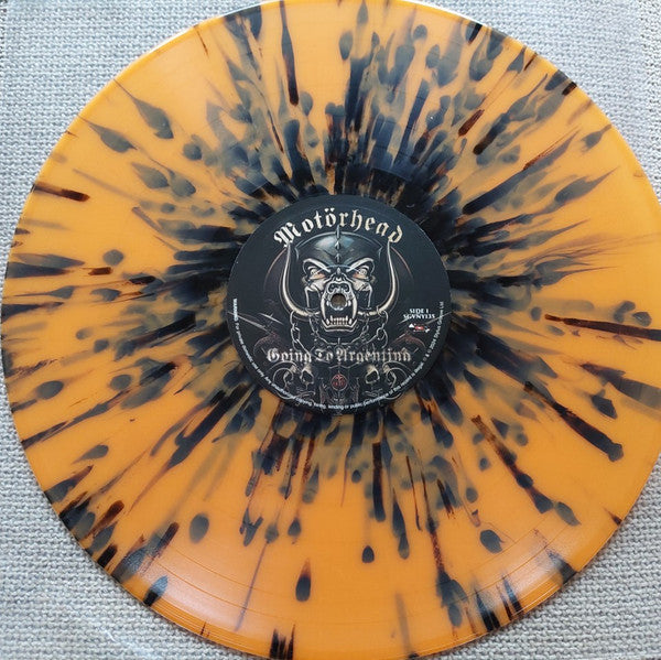 Motorhead. Going To Argentina ( Orange / Black Splatter Ltd To Only 500 Copies )