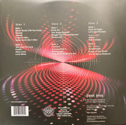 Def Leppard. Mirror Ball - Live & More ( Triple Album )