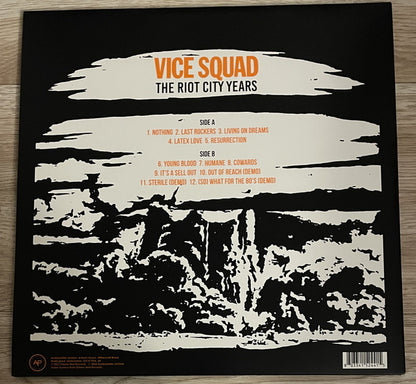 Vice Squad. The Riot City Years ( Yellow Vinyl )