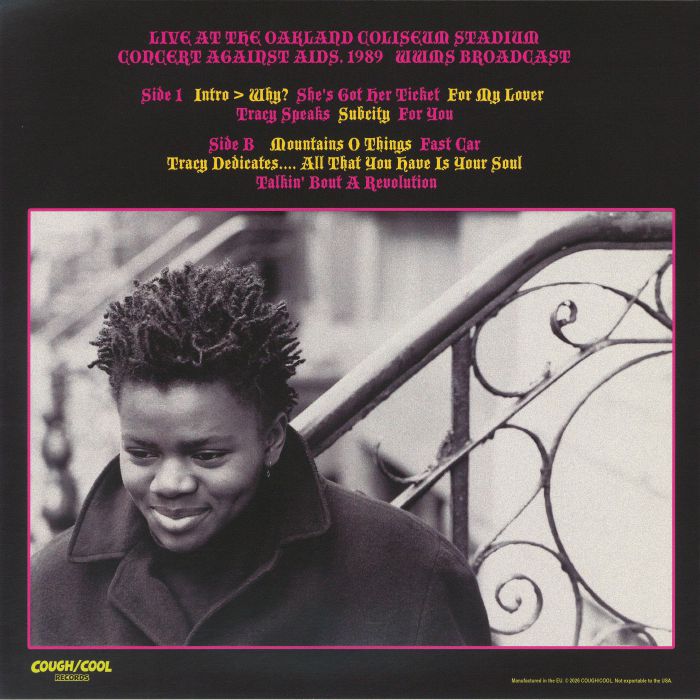 Tracy Chapman. Any Place Is Better: Live In Oakland 1989 ( Orange Vinyl ) Release Date 25th September