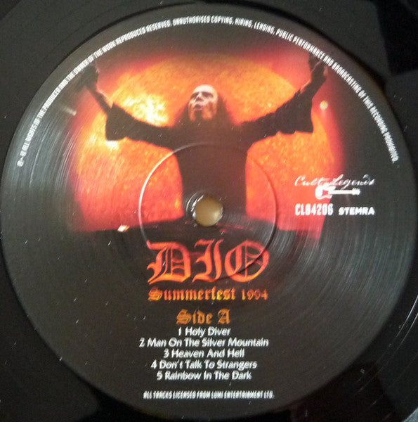 Dio. Summerfest 1994: Live Radio Broadcast - Ad-Astra Records