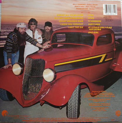 ZZ Top. Eliminator VG+VG