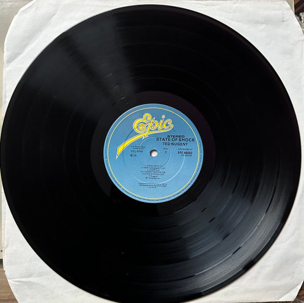 Ted Nugent. State Of Shock VG+VG