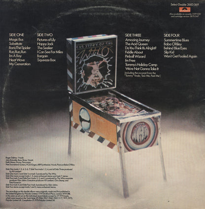 The Who. The Story Of The Who ( Booklet ,  Stereo, Mono, mixed lacquers Double Gatefold ) VG+VG