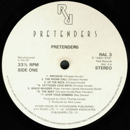 Pretenders. Pretenders VG+VG
