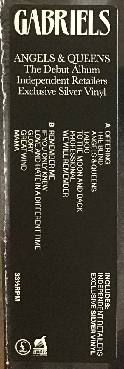 Gabriels. Angels & Queens ( Ltd Edition Silver Vinyl ) VG+VG+