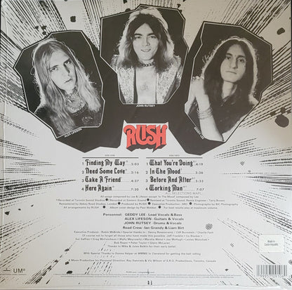 Rush. Rush ( Reissue, Remastered, Stereo )