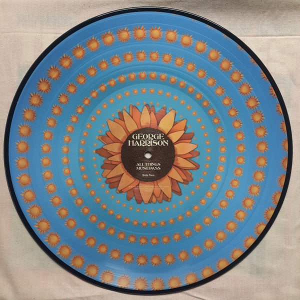 George Harrison. All Things Must Pass ( 3 x Vinyl, LP, Album, Record Store Day, Limited Edition, Numbered, Zoetrope Picture Disc ) EX EX - Ad-Astra Records