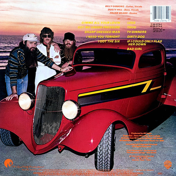 ZZ Top. Eliminator VG+VG
