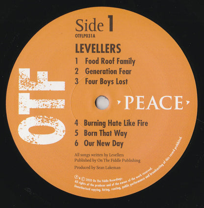 Levellers. Peace - Ad-Astra Records