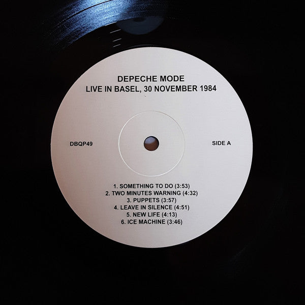 Depeche Mode. Live In Basel (30 November 1984) - Ad-Astra Records