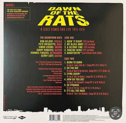 The Boomtown Rats. The Boomtown Rats in 'Dawn Of The Rats' (Demos, B-Sides And Live 1975-1979 Green Vinyl) ) VG+VG+