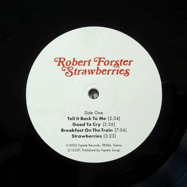 Robert Forster. Strawberries - Ad-Astra Records