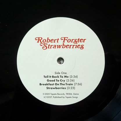 Robert Forster. Strawberries - Ad-Astra Records