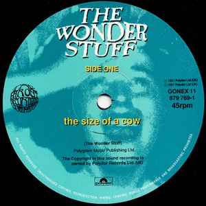 The Wonder Stuff. The Size Of A Cow 12" 45rpm EP VG+ VG
