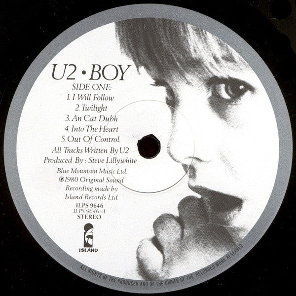 U2. Boy VG+VG
